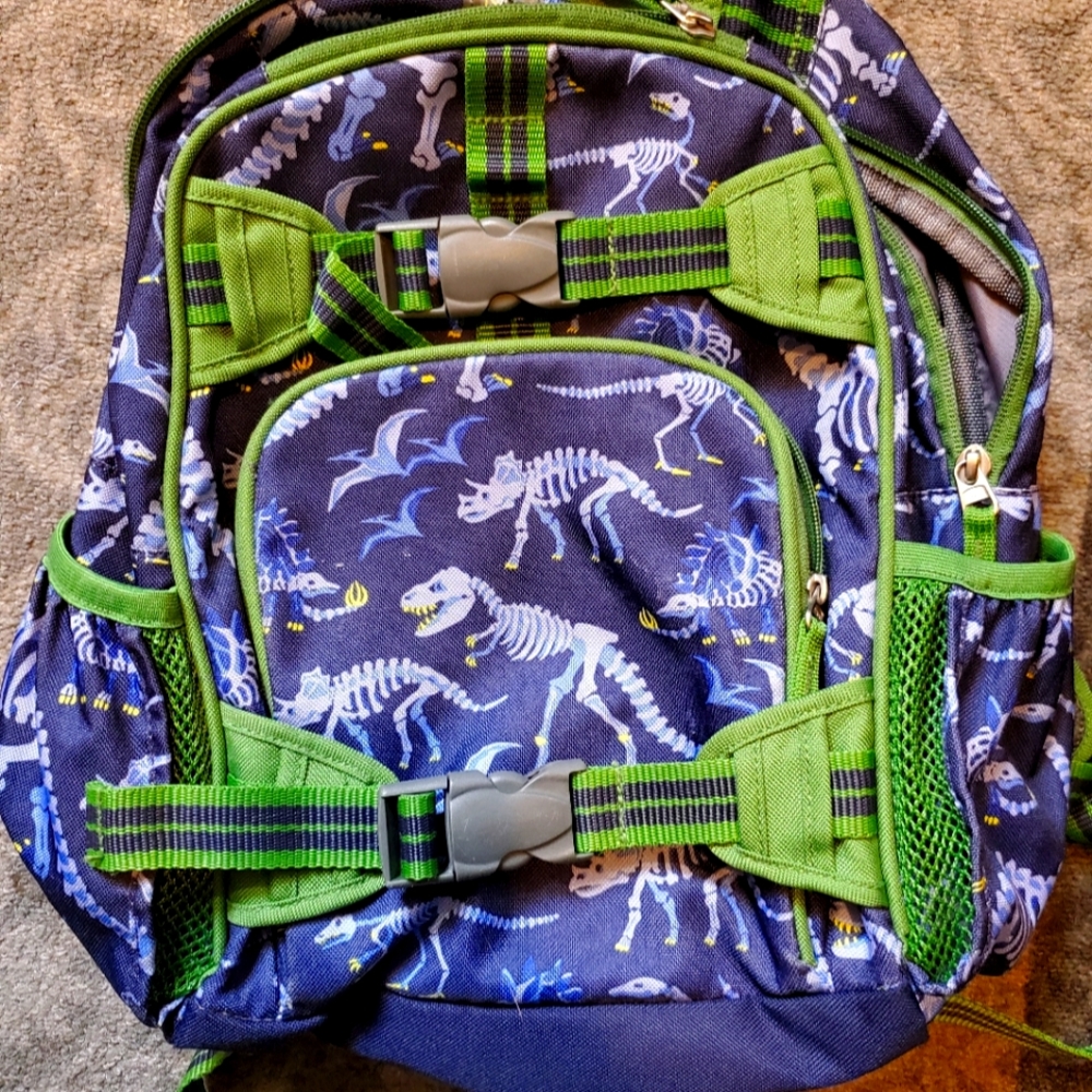 Mackenzie dinosaur pottery barn backpack